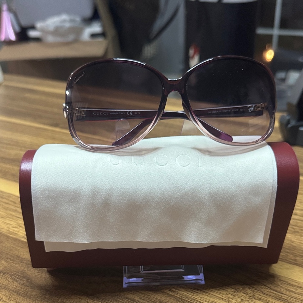 Gucci Women's Sunglasses in Rich Purple